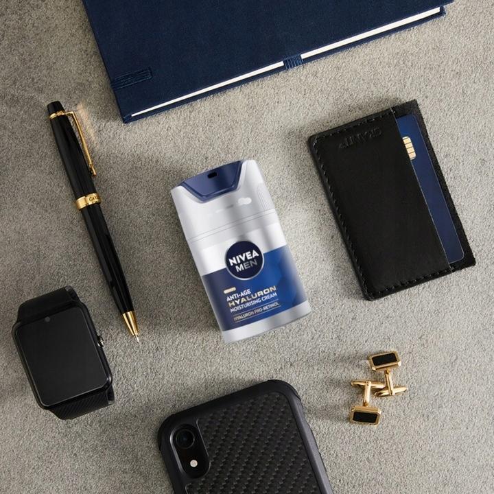 NIVEA MEN KREM PRZECIWZMARSZCZKOWY HYALURON 50 ML - obrazek 2