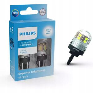 呕ar贸wki Philips LED Ultinon Pro7000 W21/5W CU70 12/24V