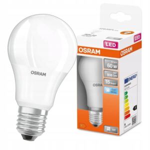 OSRAM 呕AR脫WKA LED Ledowa 8.5W=60W 4000K E27 806LM ZIMNA BIEL