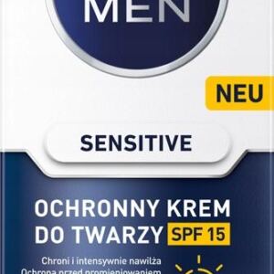 NIVEA MEN SENSITIVE Ochronny krem do twarzy SPF 15, 75 ml