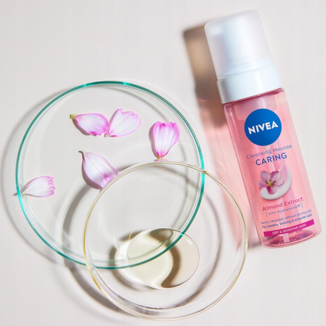 NIVEA Pielęgnująca pianka do oczyszczania twarzy, 150 ml - obrazek 3