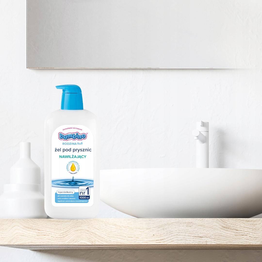 BAMBINO Rodzina Żel pod prysznic nawilżający, 1000 ml - obrazek 5