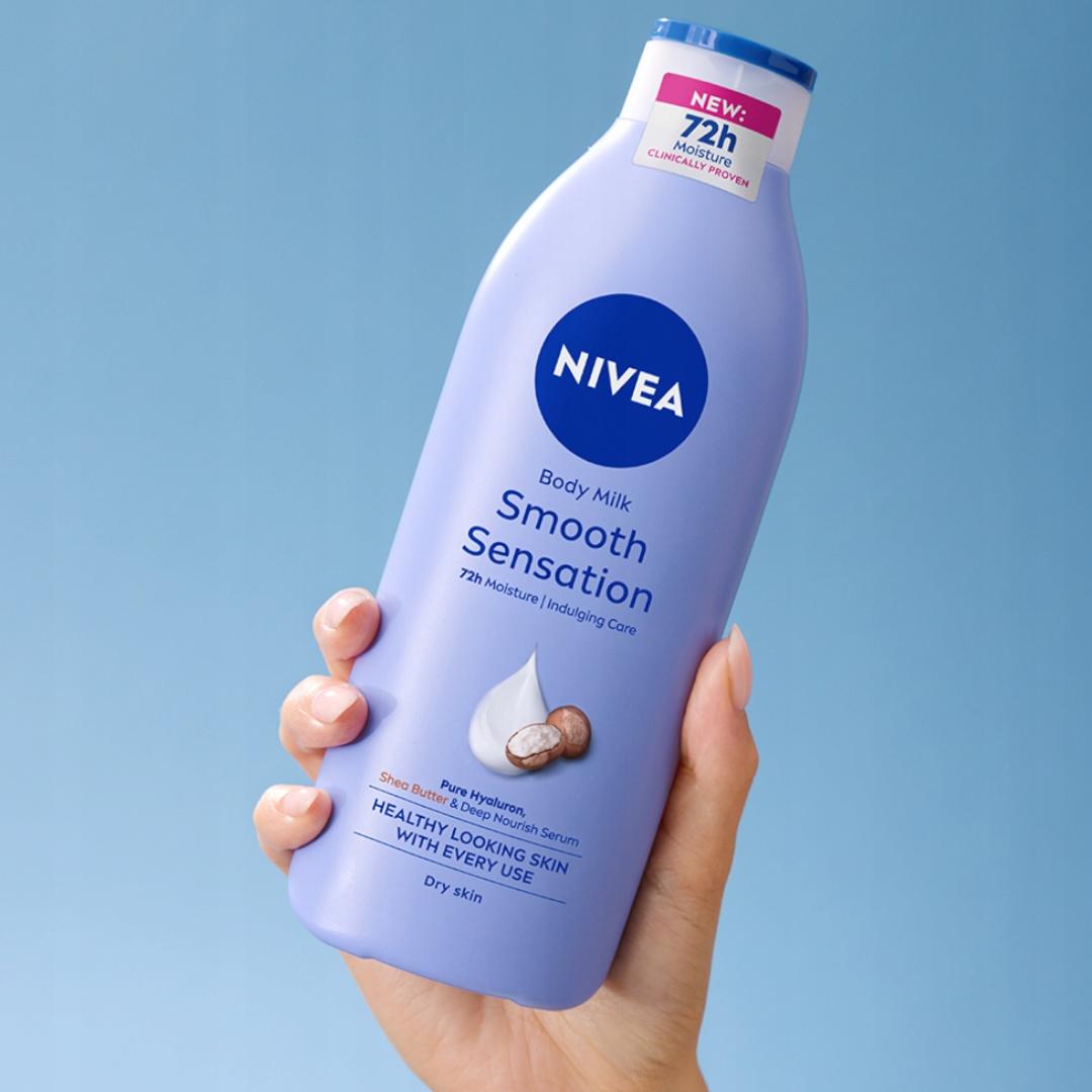 NIVEA Mleczko Wygładzające do ciała 400ml - obrazek 3