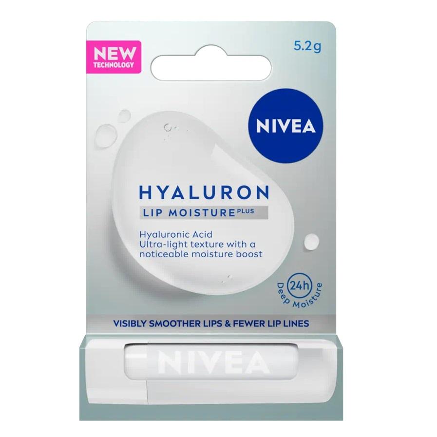 NIVEA Hyaluron Moisture Plus Balsam Pomadka do ust - obrazek 5
