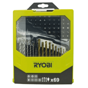 RYOBI Zestaw Wierteł i Bitów 69 szt. RAK69MIX