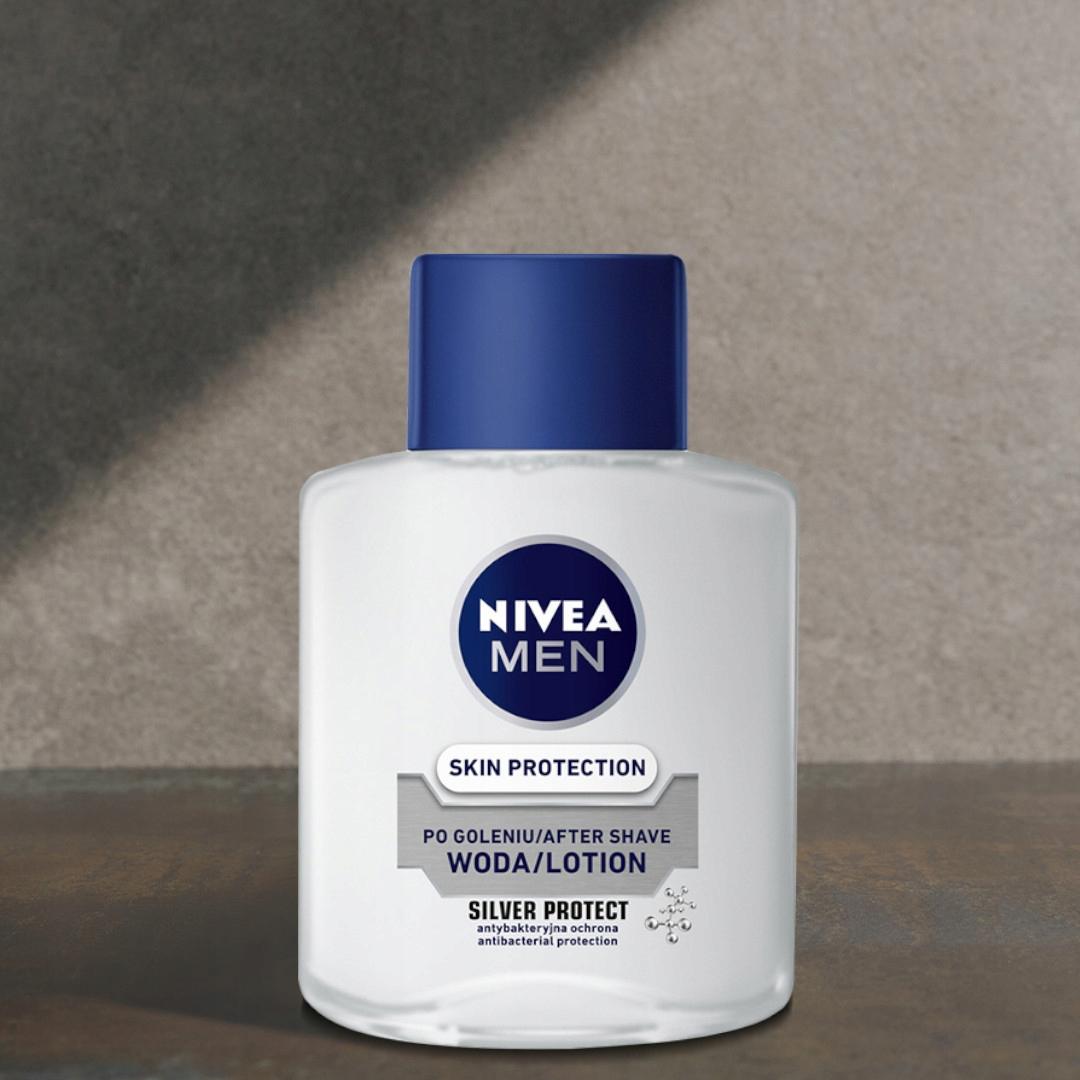 NIVEA MEN Woda po goleniu Silver Protect 100ml - obrazek 6