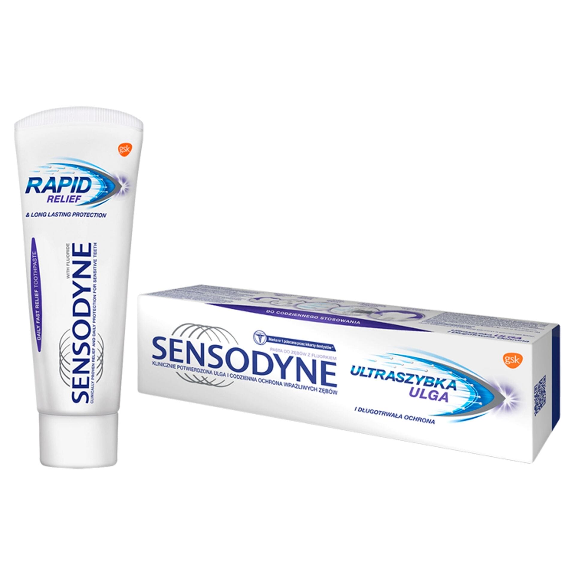 Sensodyne Pasta do zębów wrażliwych Ultraszybka Ulga Whitening 75ml - obrazek 5