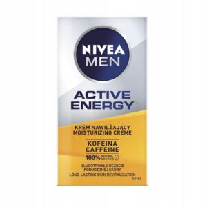 NIVEA MEN ACTIVE ENERGY ENERGETYZUJĄCY KREM DO TWARZY 50 ML