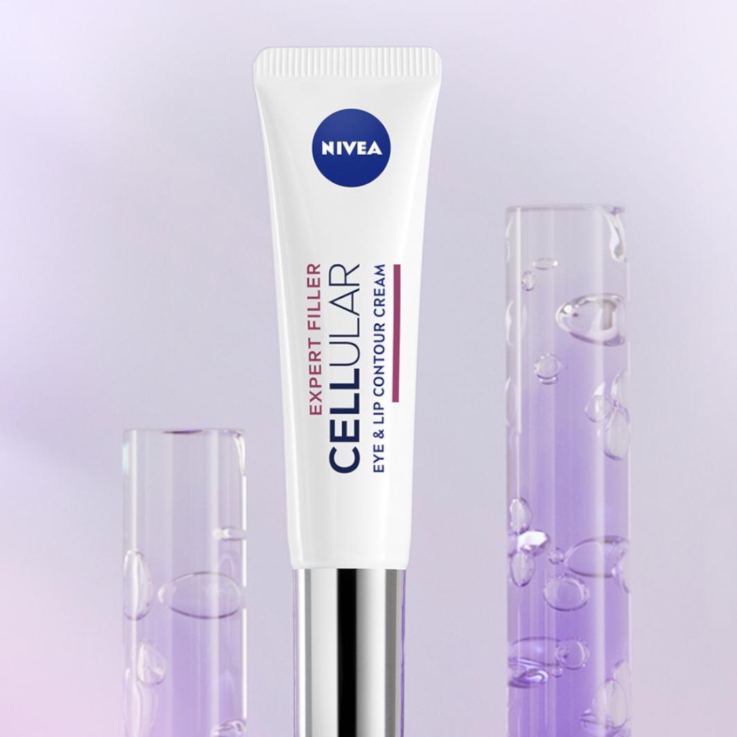 NIVEA Hyaluron Cellular Filler Przeciwzmarszczkowy krem pod oczy 15 ml - obrazek 6