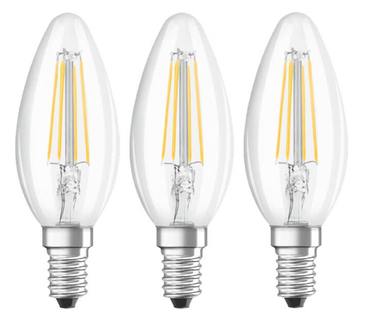 OSRAM Żarówki LED FILAMENT Świeca 4W = 40W E14 - obrazek 6