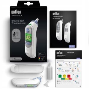 Braun IRT6520 Thermoscan 7 Termometr elektroniczny do ucha