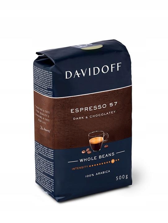 Davidoff Espresso 57 Dark & Chocolatey 500g Kawa Ziarnista Arabika - obrazek 6