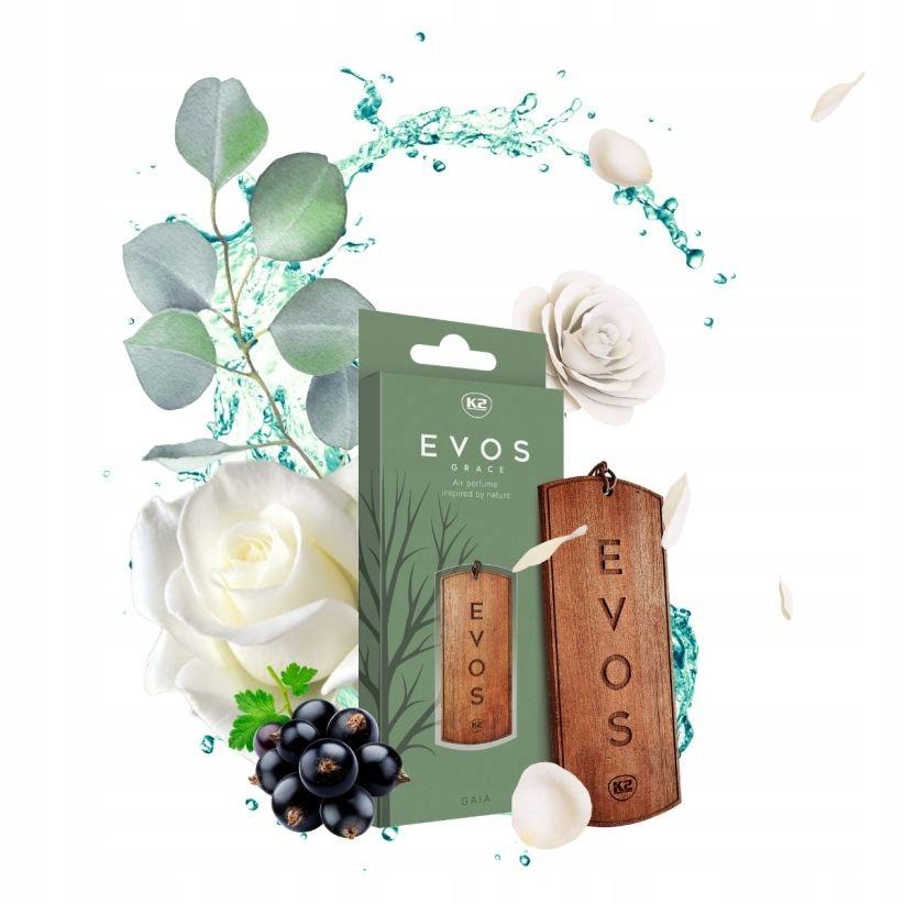 K2 V042 EVOS GRACE GAIA Drewniana Zawieszka Zapachowa do Samochodu Aut - obrazek 4