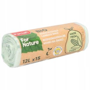 PACLAN FOR NATURE Worki na odpady BIODEGRADOWALNE 12l, 15 sztuk