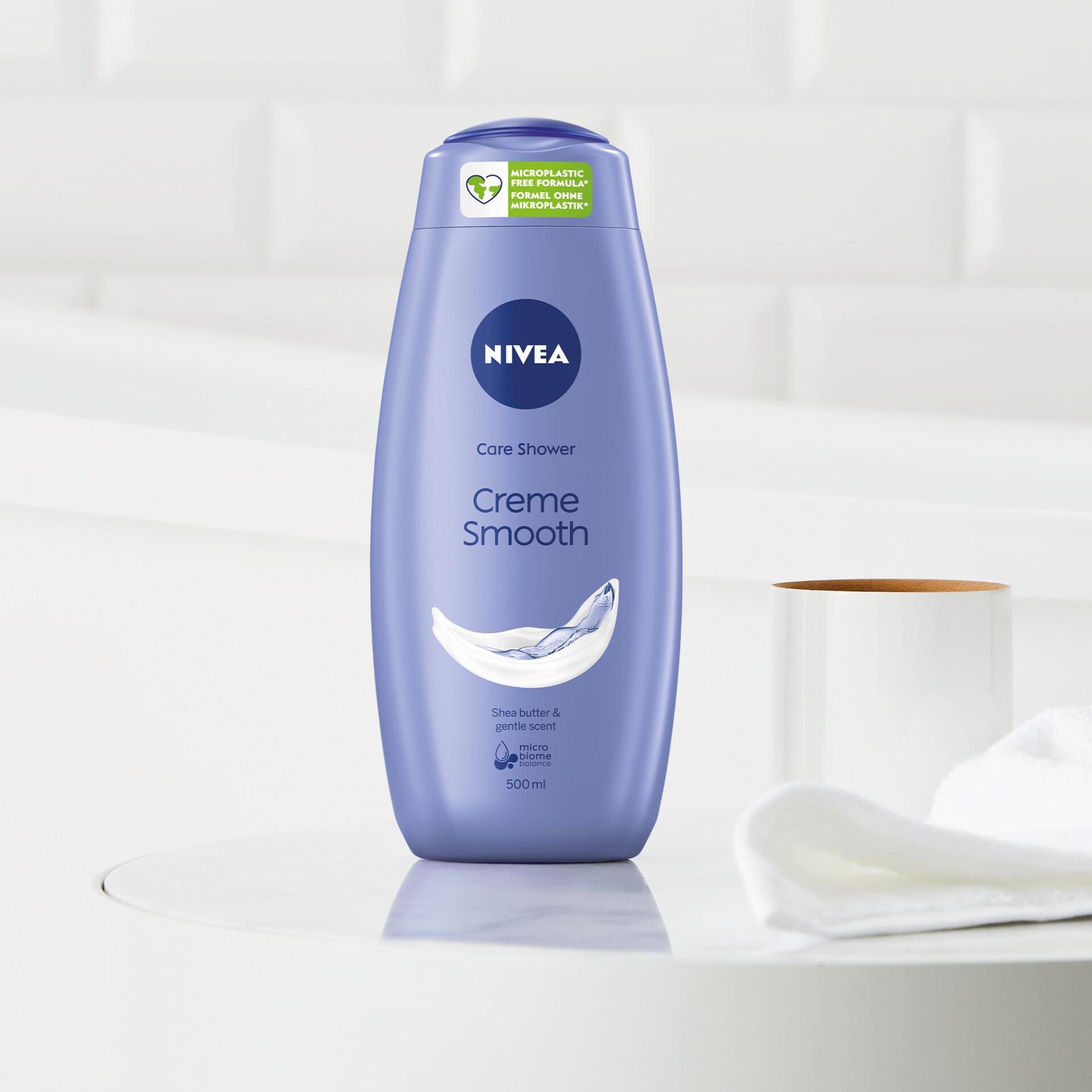 NIVEA Kremowy żel pod prysznic Creme Smooth 500 ml - obrazek 9