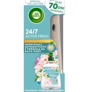 AIR WICK ODŚWIEŻACZ POWIETRZA +WKŁAD OCEANICZNY POWIEW RAJSKA WANILIA 228ML