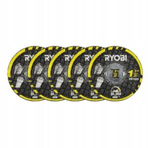 RYOBI Zestaw Tarcz Tnących 38 mm z Blokadą Skrętu RAR301-6