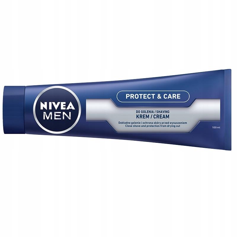 NIVEA MEN Krem do golenia Protect&Care 100ml - obrazek 7