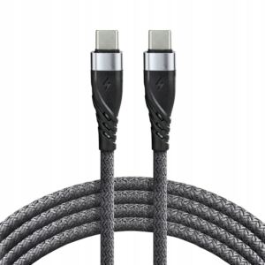 EverActive Kabel do ładowania USB-C USB-C 1m CBB-1PDG 3A 60W