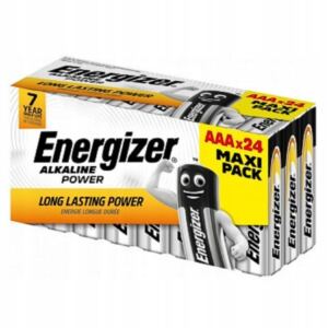 ENERGIZER Baterie Alkaline Power LR03 AAA R6 E91 1,5V 24szt.