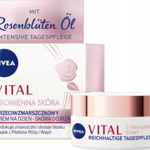 NIVEA VITAL PROMIENNA SKÓRA Przeciwzmarszczkowy krem na dzień, 50 ml