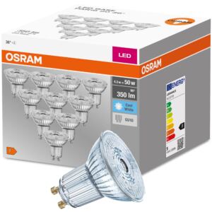 OSRAM 10x Żarówka LED GU10 HALOGEN 4,3W =50W 4000K