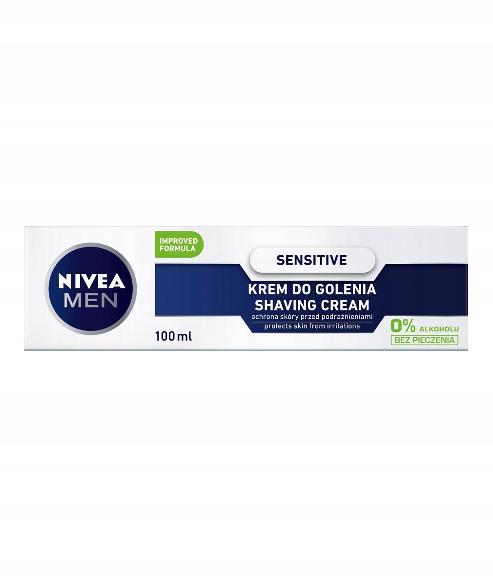 NIVEA MEN ŁAGODZĄCY KREM DO GOLENIA SENSITIVE 100 ml - obrazek 7