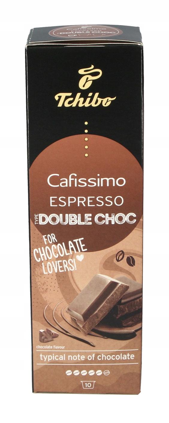 Tchibo Cafissimo Espresso Double Chocolate Kawa kapsułki (10 kapsułek)