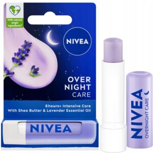 NIVEA Overnight Care Pielęgnująca pomadka do ust