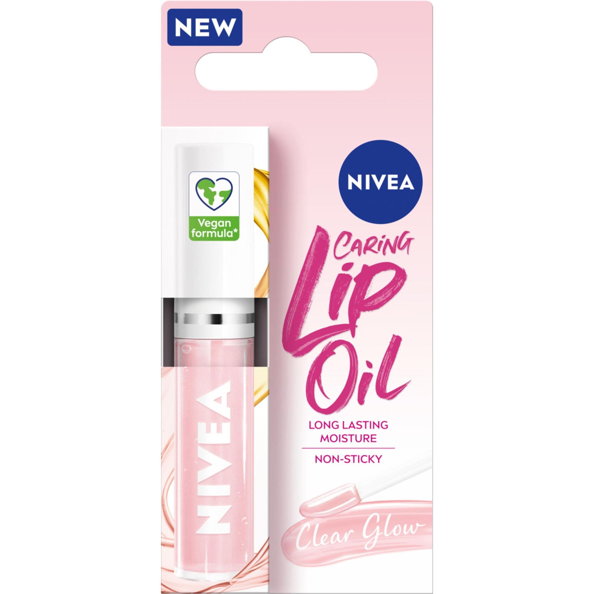 NIVEA Pielęgnujący olejek do ust Clear Glow 5,5 ml - obrazek 4