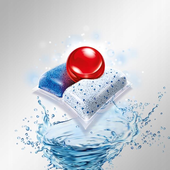 Finish Powerball Quantum All-in-1 Kapsułki do Zmywarki do Naczyń 72 Sztuki - obrazek 8