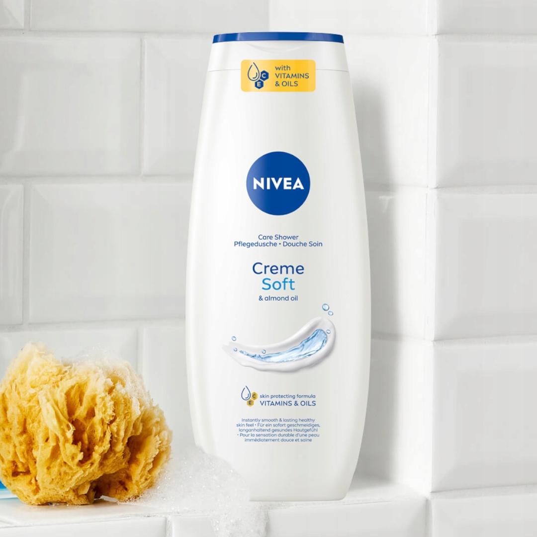 NIVEA Kremowy żel pod prysznic Creme Soft 500 ml - obrazek 6