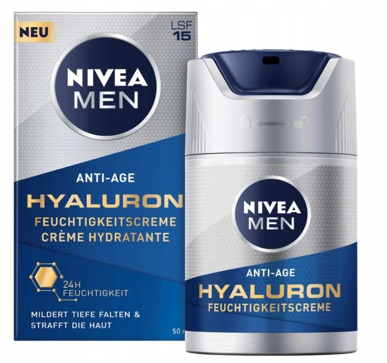 NIVEA MEN KREM PRZECIWZMARSZCZKOWY HYALURON 50 ML - obrazek 11