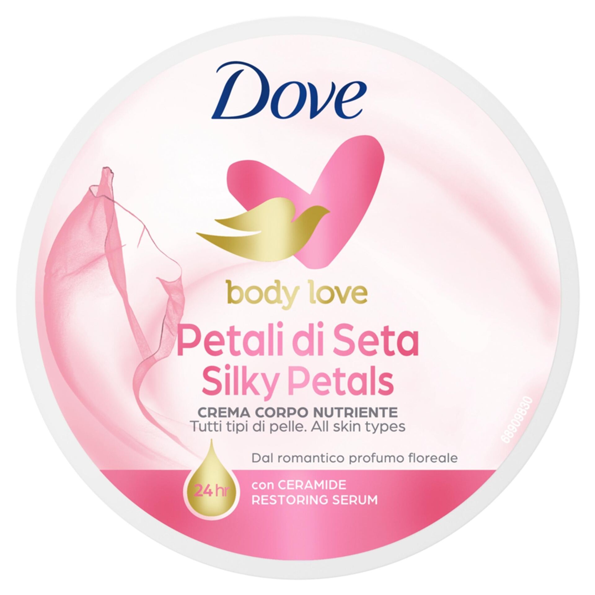 Dove Silky Petals Lekki Nawilżający Krem Balsam do Ciała Skóry 300 ml - obrazek 3