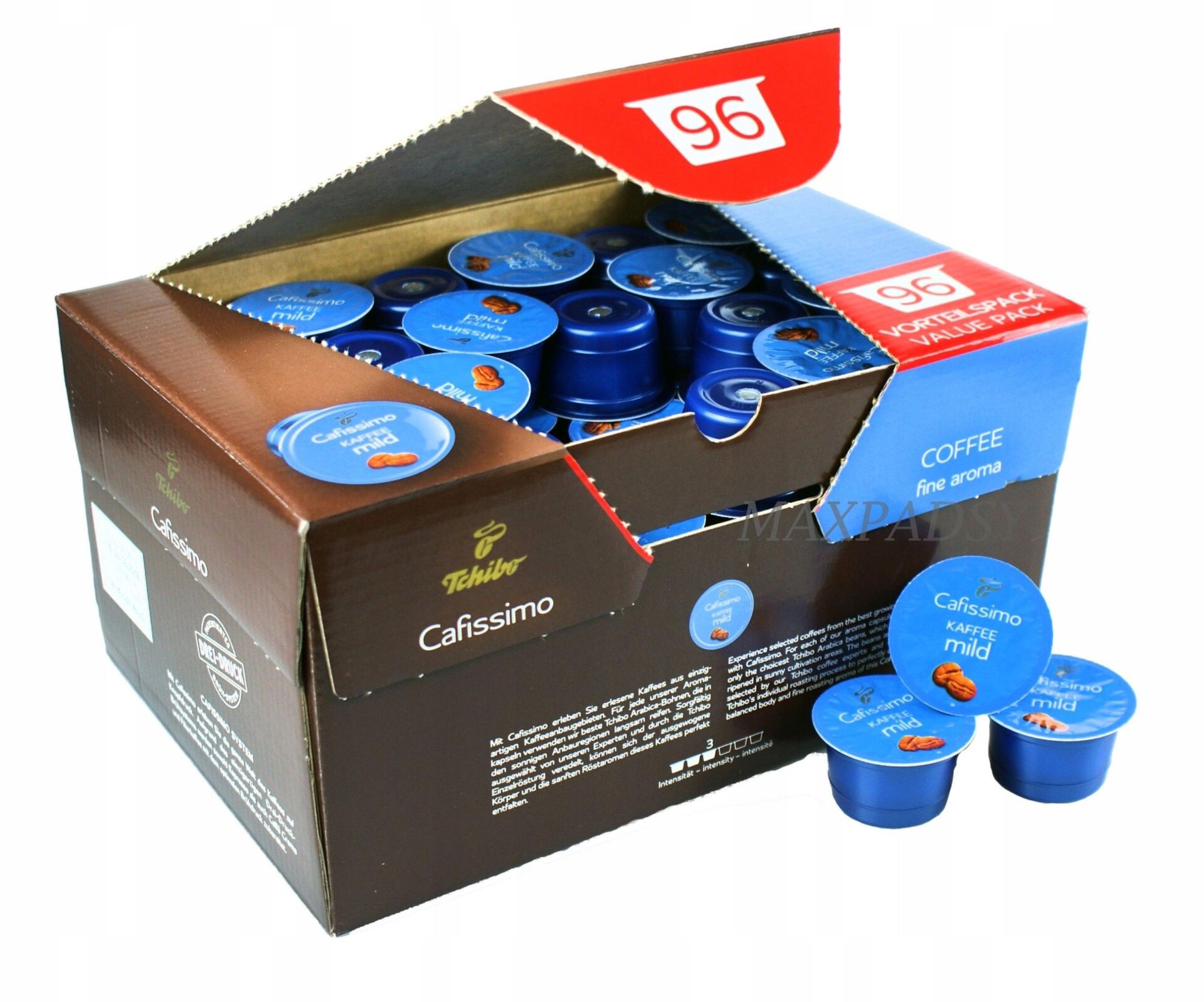 Tchibo Cafissimo Fine Aroma 96kap Kawa Kapsułki Arabika - obrazek 10