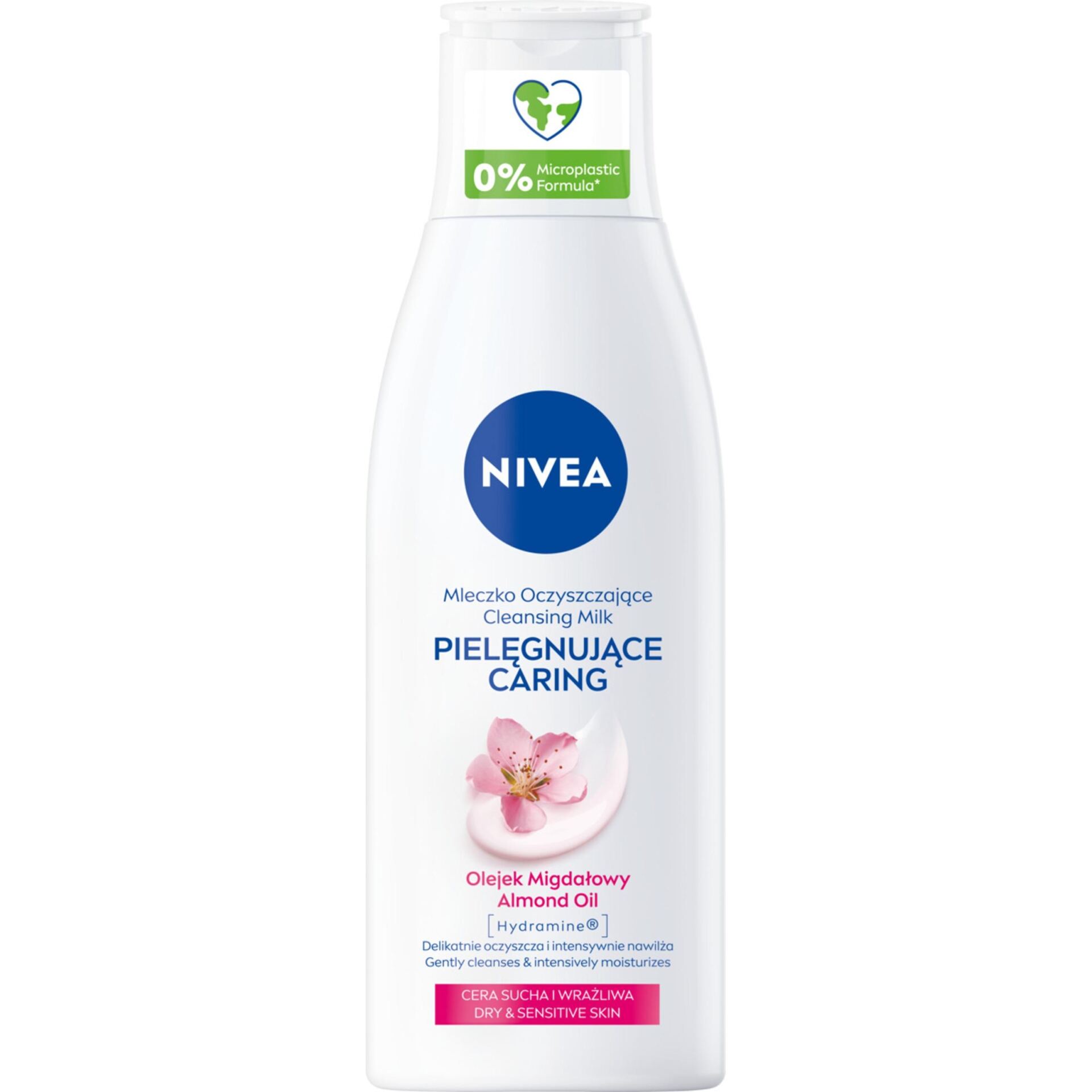 NIVEA ŁAGODNE MLECZKO OCZYSZCZAJĄCE CERA SUCHA I WRAŻLIWA 200 ml - obrazek 4