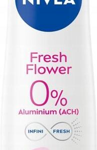 NIVEA FRESH FLOWER 0% SOLI ALUMINUM DEZODORANT W SPRAYu 150 ML