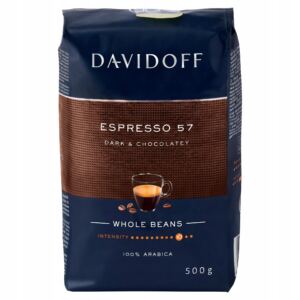 Davidoff Espresso 57 Dark & Chocolatey 500g Kawa Ziarnista Arabika