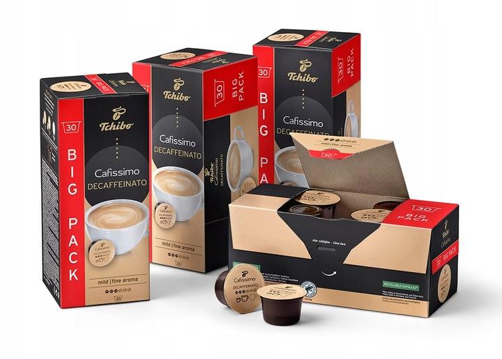 Tchibo Cafissimo Decaffeinato Bezkofeinowa Kawa Kapsułki 30kaps - obrazek 4