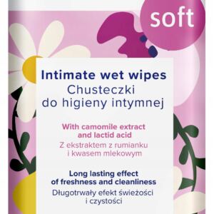 Cleanic Soft Chusteczki do higieny intymnej 20 sztuk