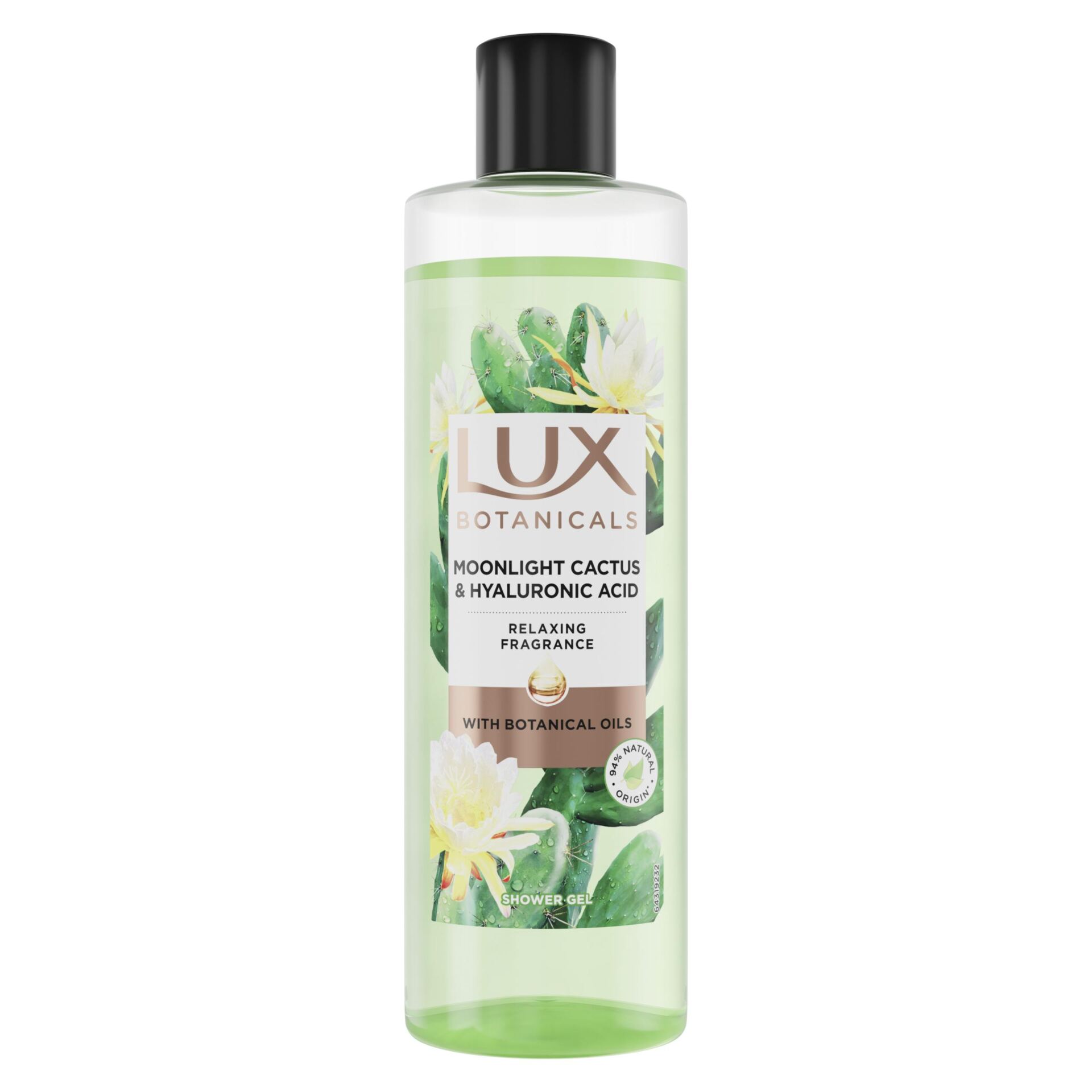 Lux Botanicals Moonlight Cactus & Hyaluronic Acid Żel Pod Prysznic 480ml - obrazek 3