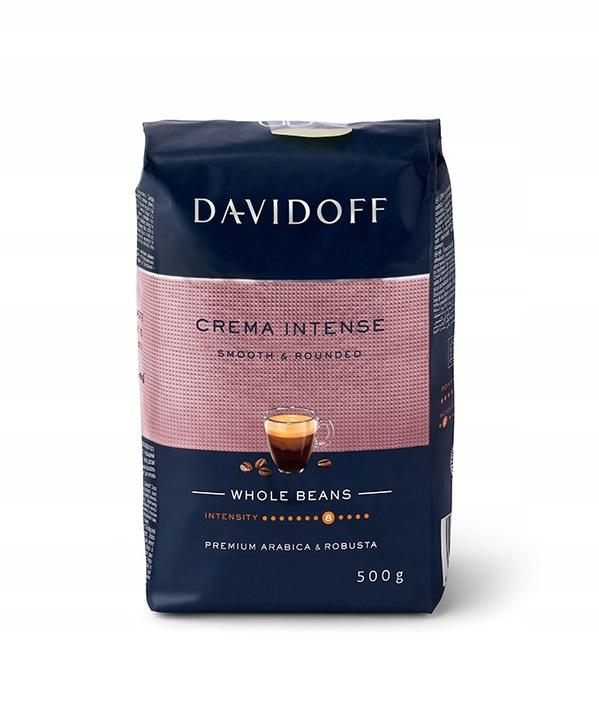 Davidoff Cafe Creme Intense 500 g Kawa Ziarnista Arabika Robusta - obrazek 2