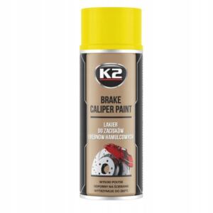 K2 BRAKE CALIPER PAINT LAKIER DO ZACISKÓW HAMULCOWYCH ŻÓŁTY 400ml L346ZO