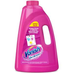 Vanish odplamiacz w płynie tkanin kolorowych Oxi Action Pink kolor płyn 3 L