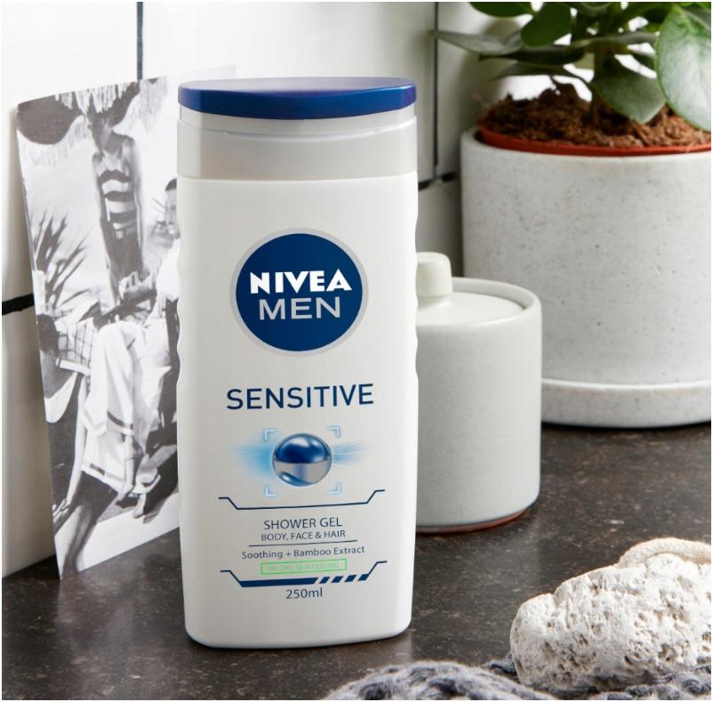 NIVEA MEN Żel pod prysznic Sensitive 500ml - obrazek 10