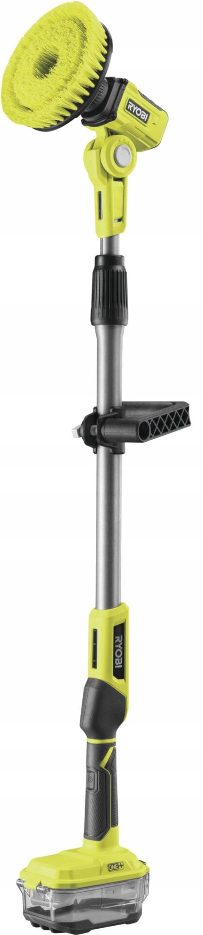 TELESKOPOWA SZCZOTKA OBROTOWA RYOBI AKUMULATOROWA 18V BATERIA + ŁADOWARKA - obrazek 3
