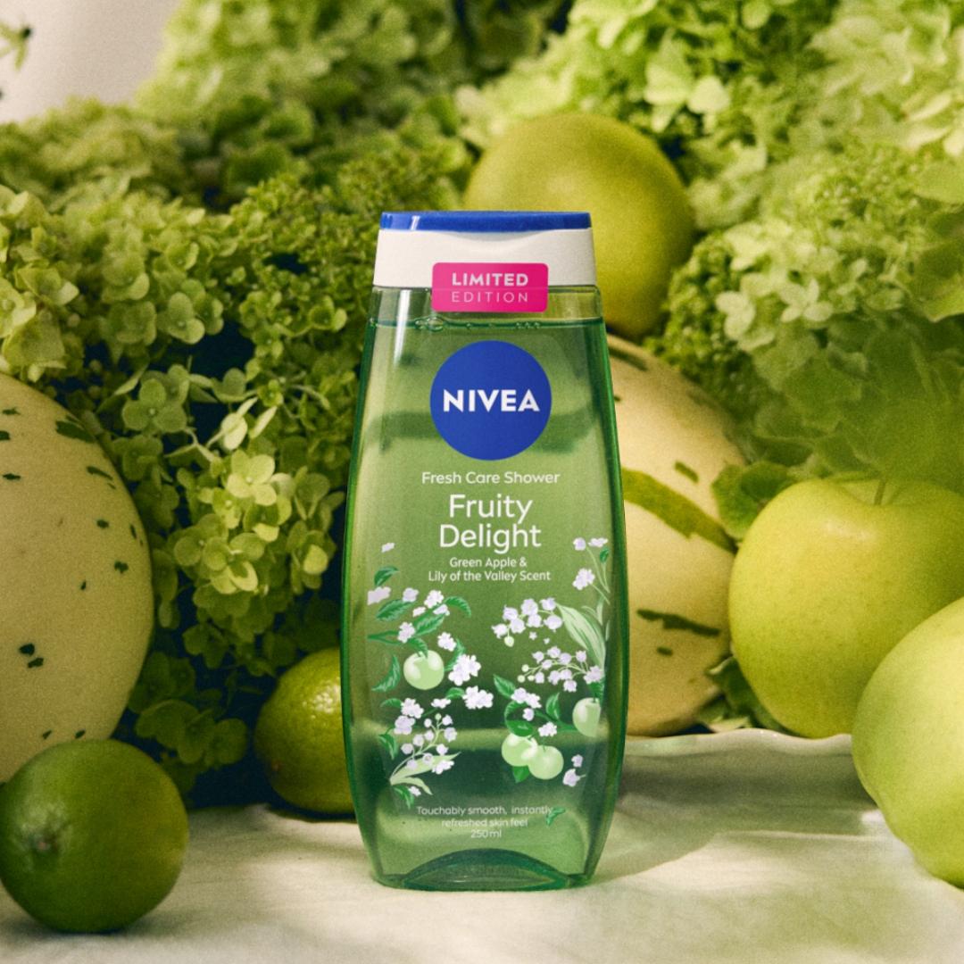 NIVEA Fruity Delight Żel pod prysznic, 250 ml - obrazek 3