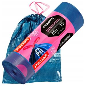 Paclan Premium Worki na Śmieci 35L 15 sztuk