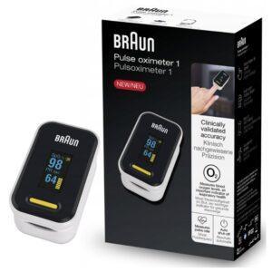 Braun PULSOKSYMETR NAPALCOWY MEDYCZNY PULSE OXIMETER 1 OLED
