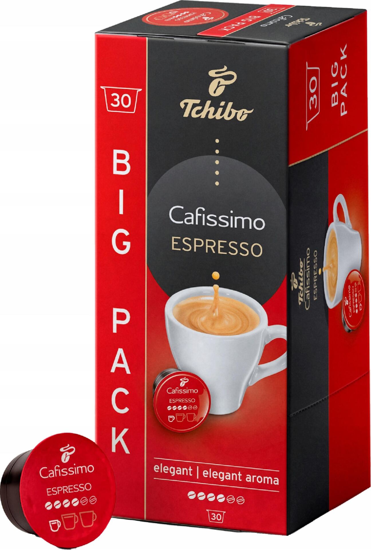 Tchibo Cafissimo Espresso Elegant Aroma Kawa Kapsułki 30Kaps Arabika - obrazek 6